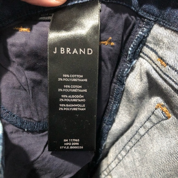 J Brand Sadey Slim Straight Decoy Destroyed Size 26 - Picture 6 of 8